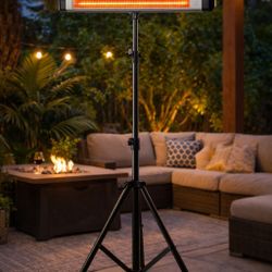🔥 Outdoor Infrared Heater with Stand (Like New)
