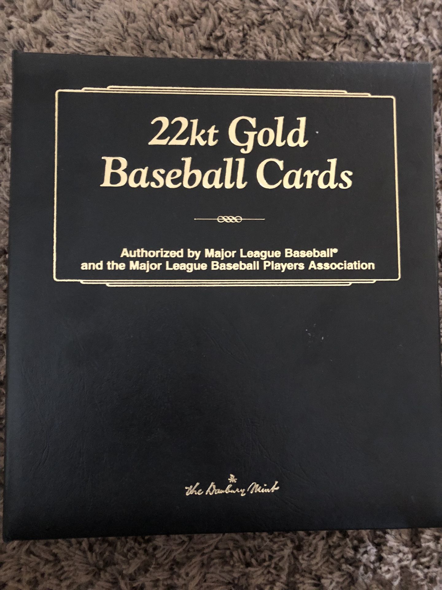 22kt Gold Baseball Cards