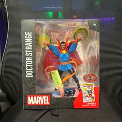 McFarlane Marvel Doctor Strange Statue RARE Red Platinum Edition