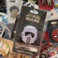 Star Wars Scout Trooper Disney Pin