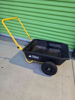 Gorilla garden cart $65