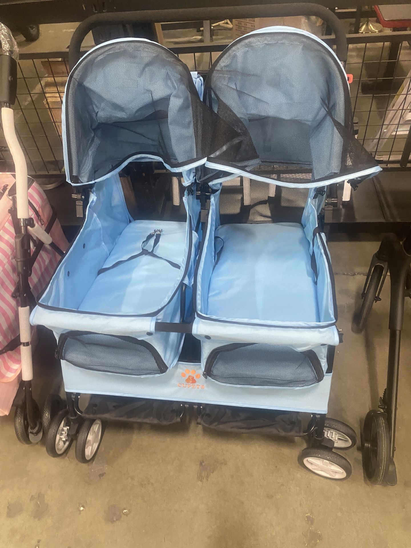 Brand New Double Dog Folding Stroller For $100