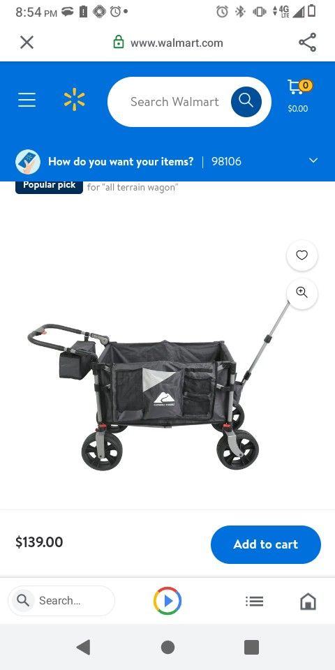 Ozark Trail Utility Cart