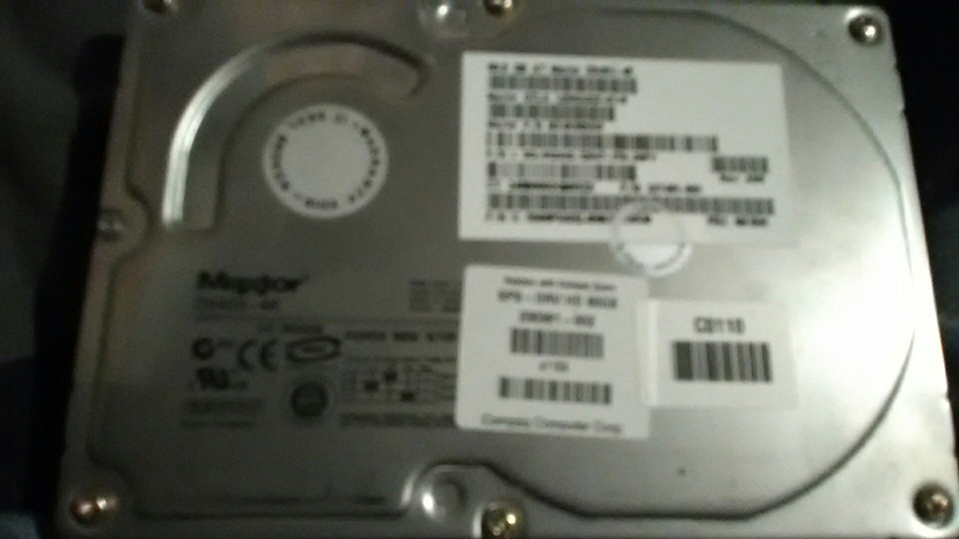 Maxtor hard drive 60Gb