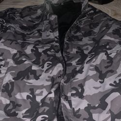 Harley Davison jacket camo 5xl Obo