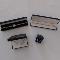 4 Piece Cubic Zirconia Jewelry Set