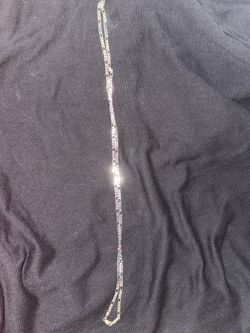 long slim silver 925 figuro chain