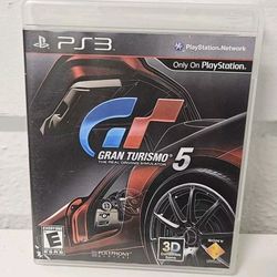 PS3 Grand Turismo 5 The Real Driving Simulator Video Game Sony Playstation 3 CIB