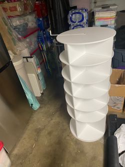 Shoe Organizer Revolving Carousel X2