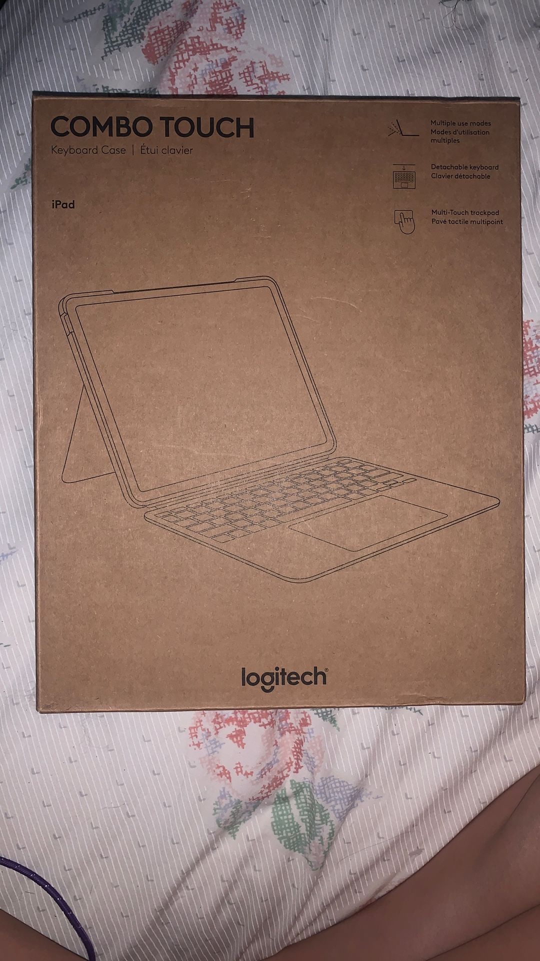 Logitech Combo Touch Keyboard Case For i Pad