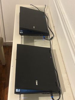 Lot of 2 Dell Laptops Dell E5400 Password Locked