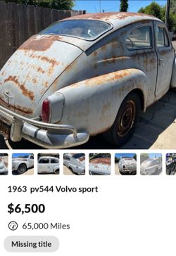 Must see 1963 volvo
