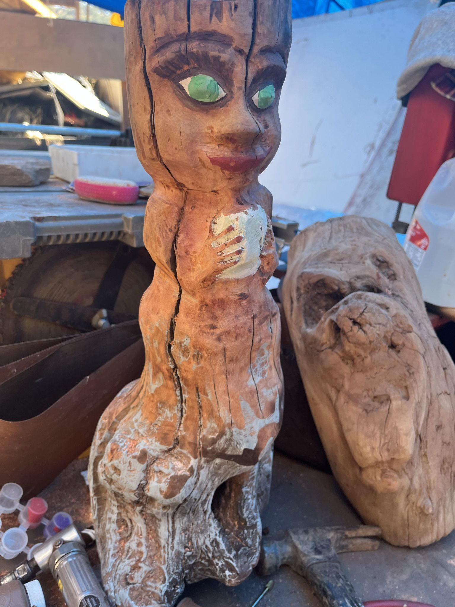 Manzanita Wooden Girl
