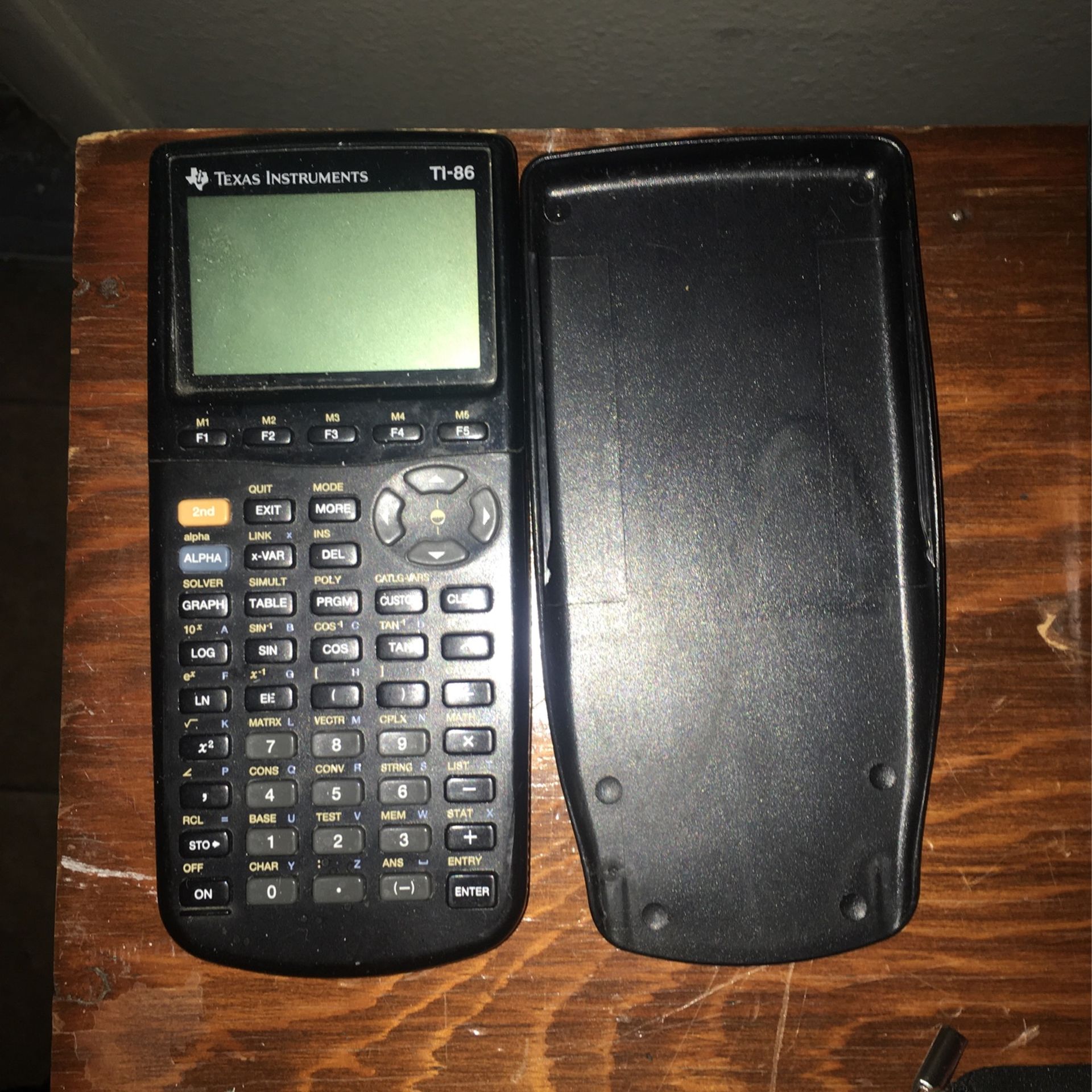 Texas Instrument Ti-86 Grafting Calculator