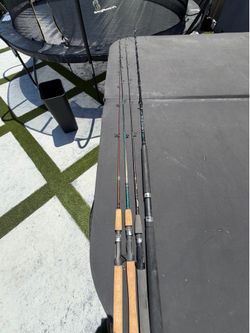 Near mint baitcaster poles (read desc.)