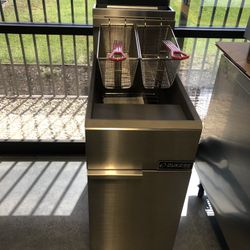 Commercial Gas Fryer 