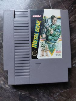 Nintendo nes Metal Gear video game