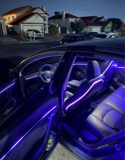 Ambient light kit for Tesla