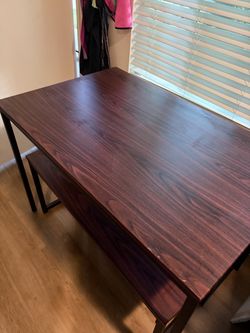 Dining Table with Two Benches - FREE