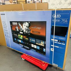 75” Samsung QLED Q72D 4K UHD Smart Tv 