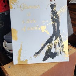 Glamour Art Canvas Home Decor