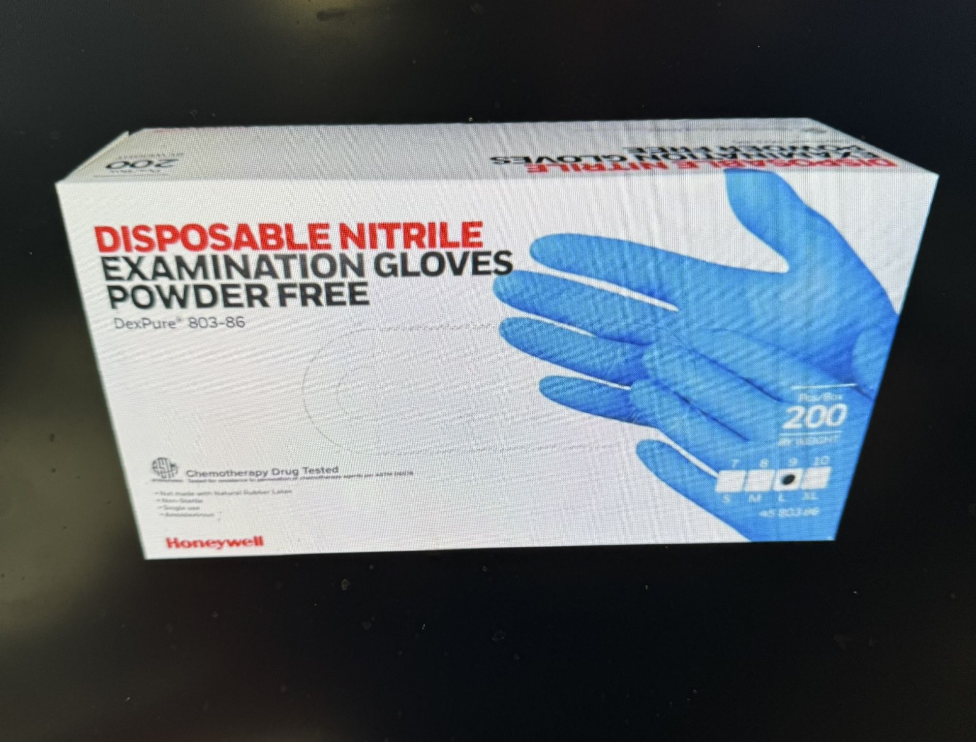 2000 NITRILE GLOVES DEXPURE HONEYWELL