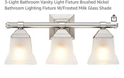 Bathroom light set of 2