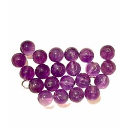22 6mm AMETHYST Beads