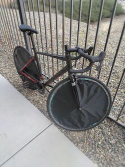 Konkor Road Bike with Disc Wheel Covers