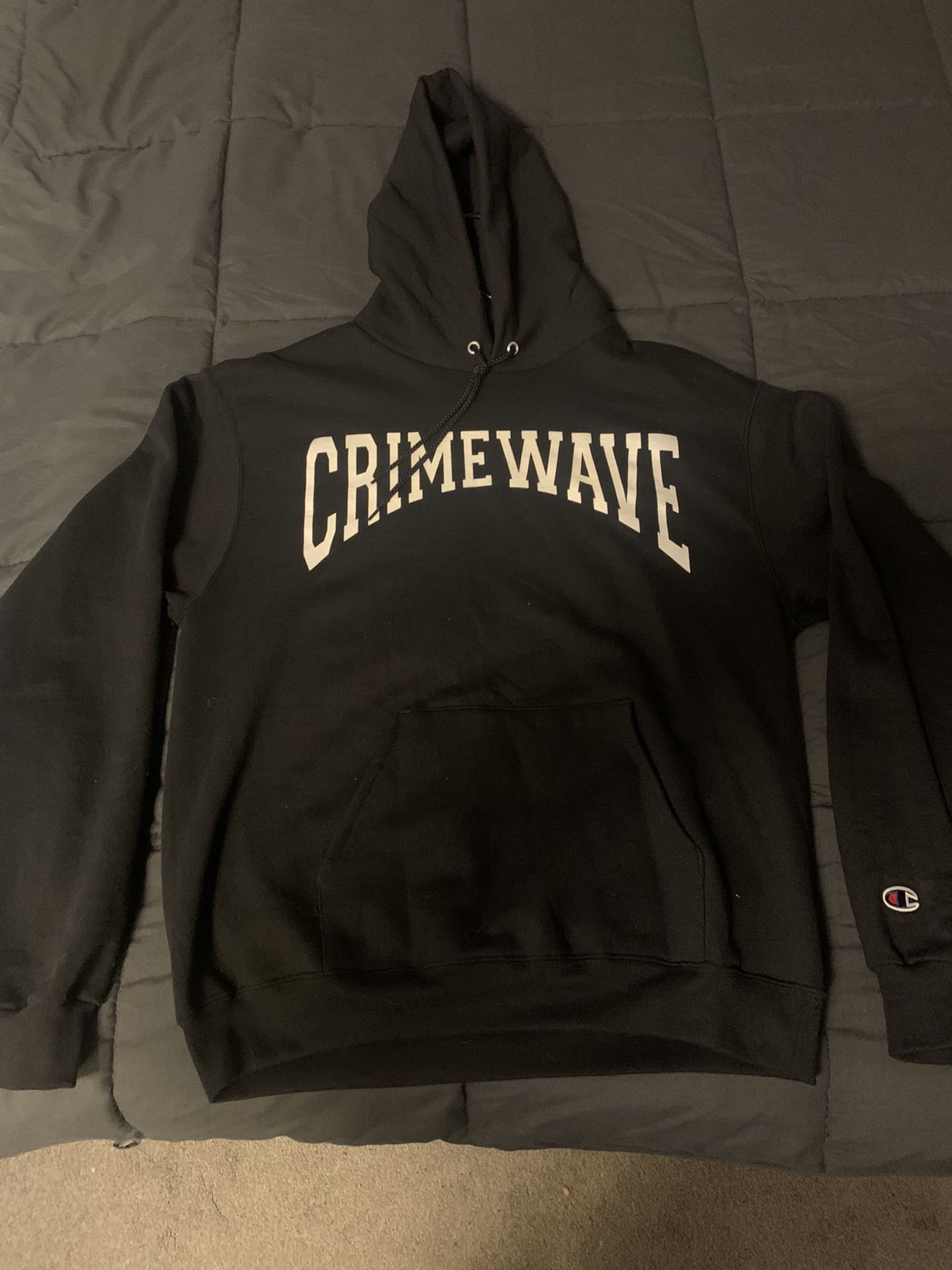 Crimewave Mirror Logo Hoodie 