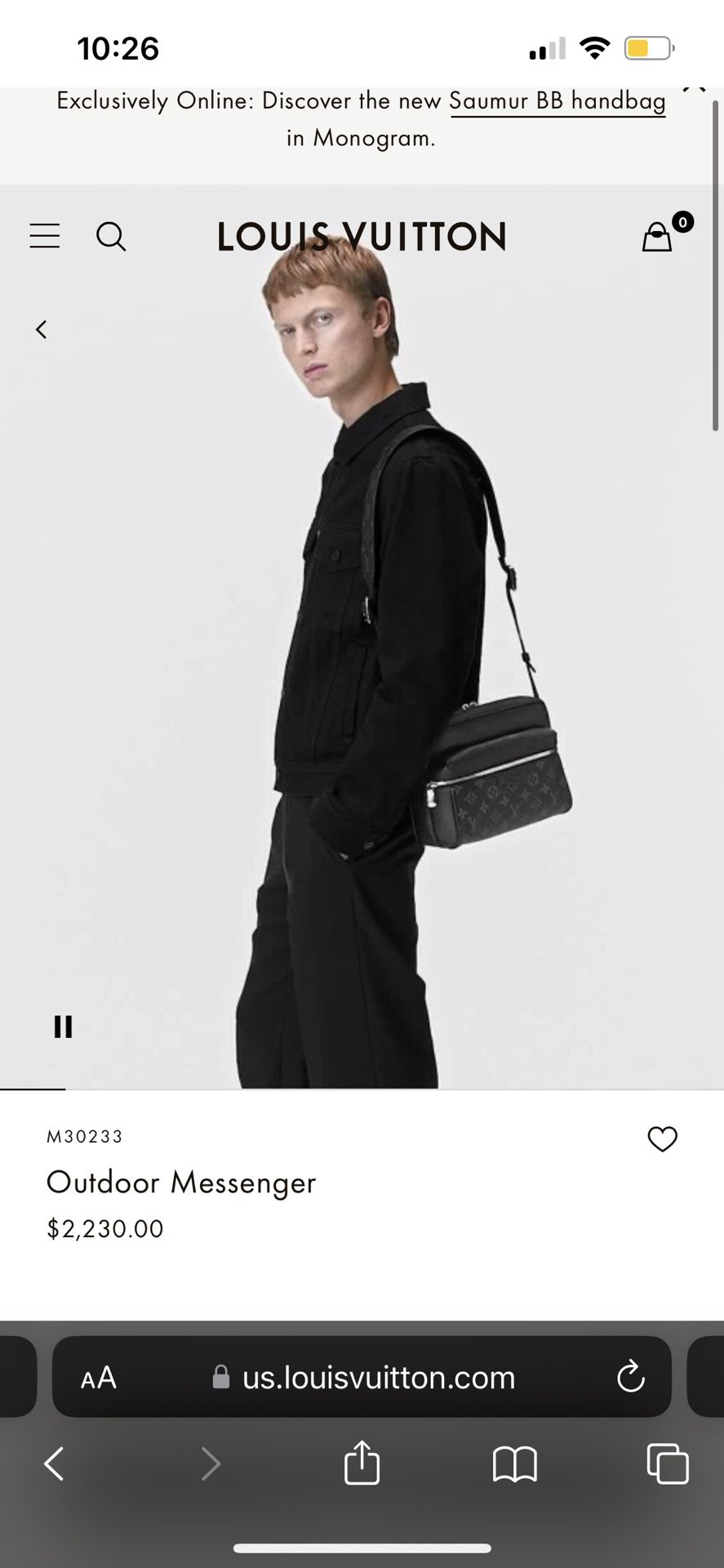 Louie Vuitton Messenger Bag A.K.a. Man Purse for Sale in Tujunga, CA -  OfferUp