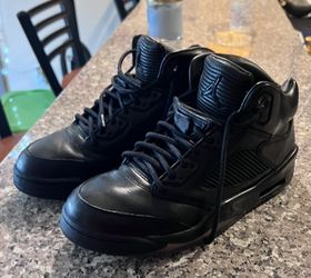 jordan 5 triple black