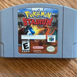 Pokémon Stadium For Nintendo 64