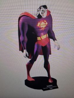 Buzzard Superman maquette animated statue