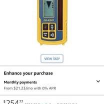 Spectra Precision Laser HL450 Digital Laser Receiver For Any Rotating