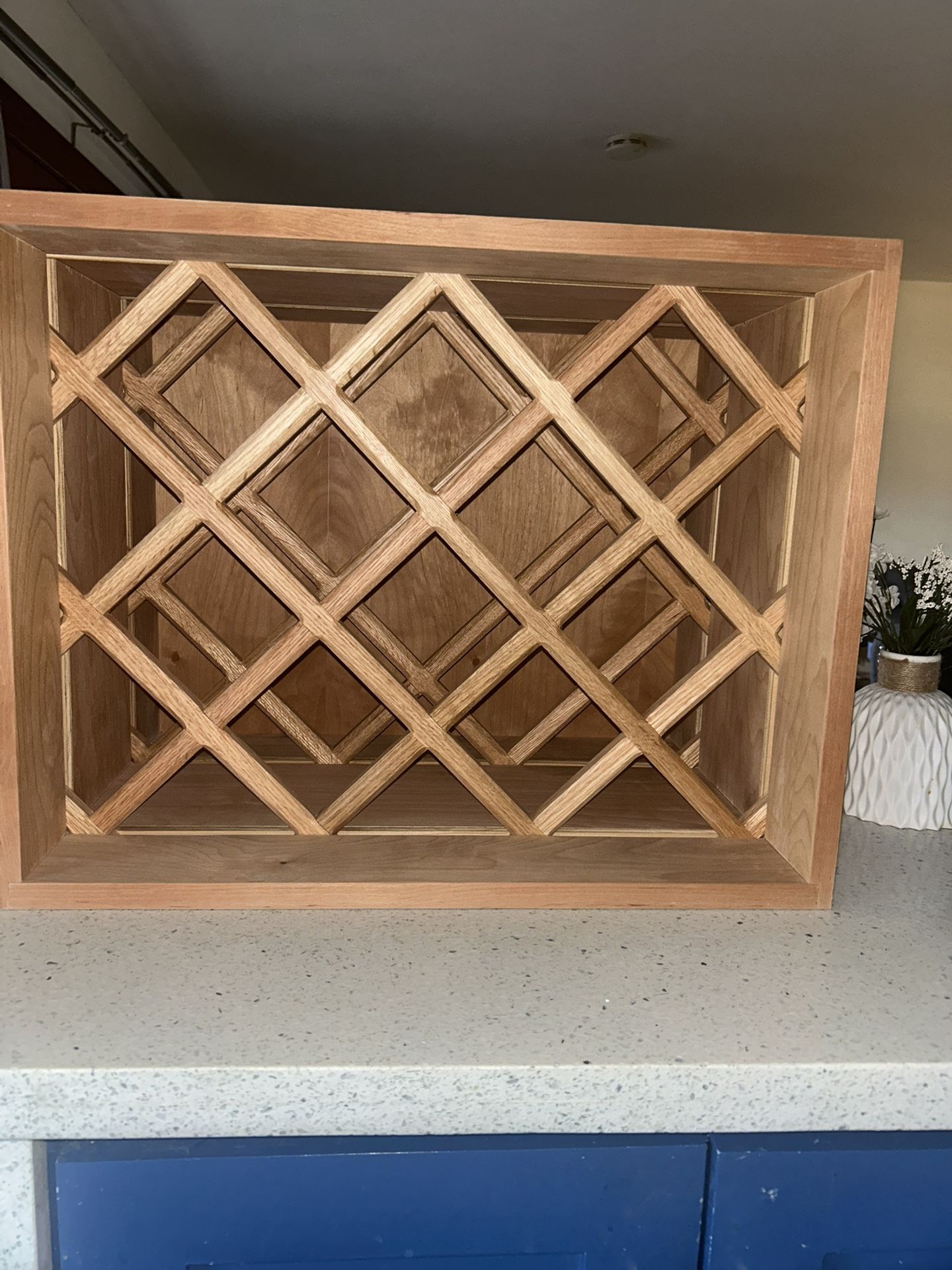 Oak Wood Wine Rack