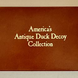 1985 America’s Antique Duck Decoy Collection (4-First Day Cover Set)