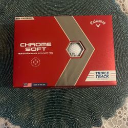 Callaway 2024 Chrome Soft Triple Track Golf Balls