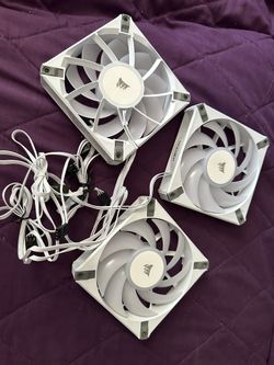 Corsair 3 -120 Elite Aio Fans New!!