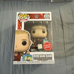 WWE Funko Pop Rob Van Dam (damaged box)
