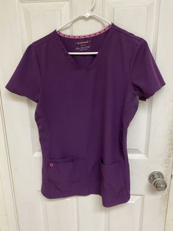 Purple Scrub Top