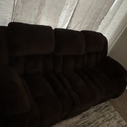 Love Seat & Sofa Recliner Set