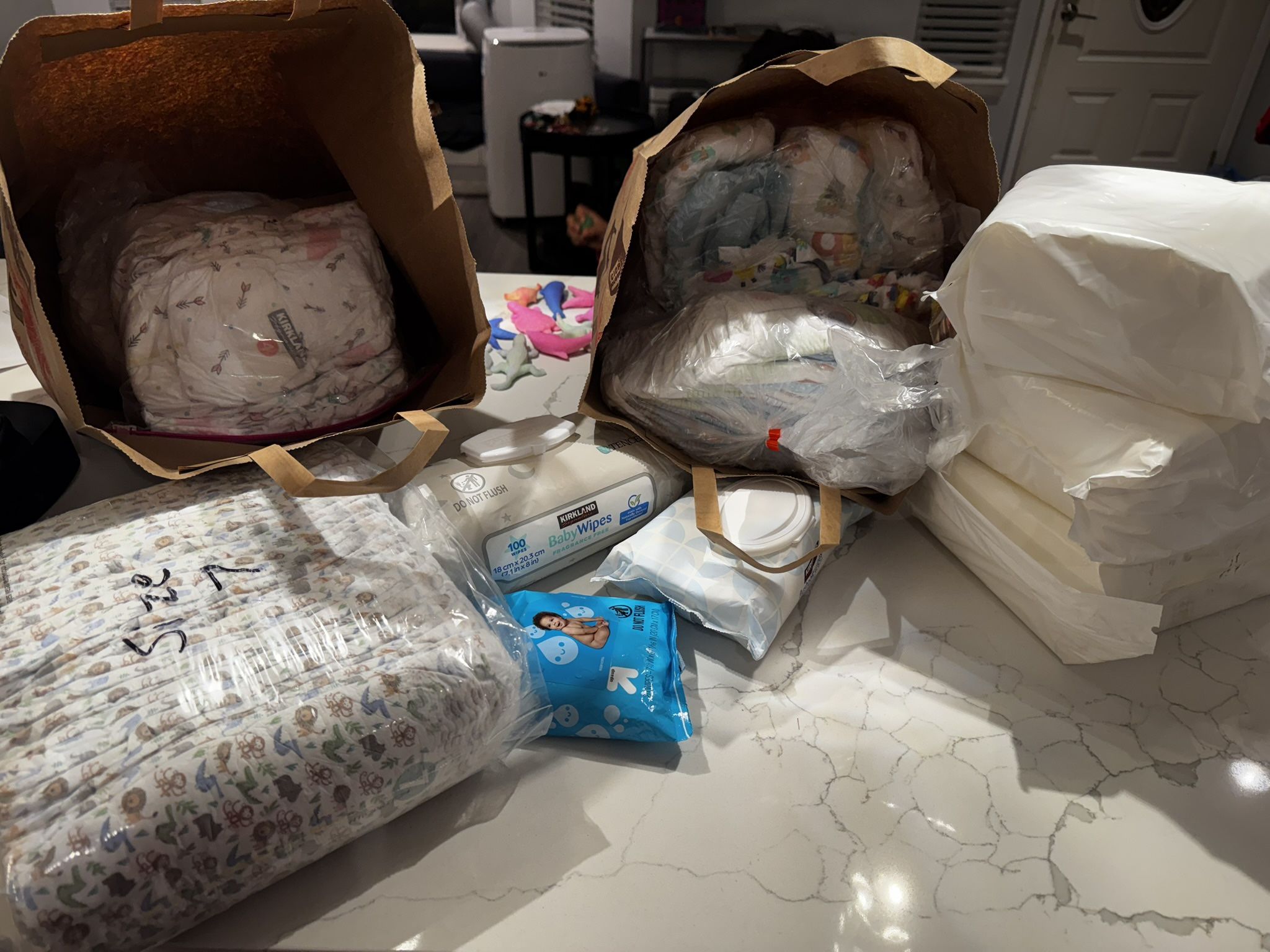 Diapers And Wipes