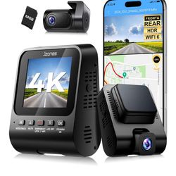 4K Dash Cam Front and Rear (brand New In Box)