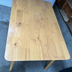 Dining Table And Stools (x2)