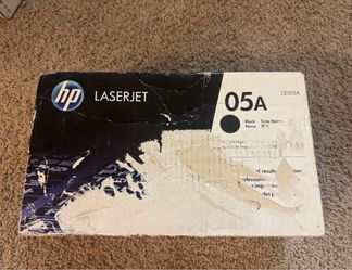 HP LaserJet 05A Black Toner Cartridge (CE505A) - Factory Sealed
