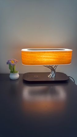 Bonsai tree light, charger, and Bluetooth speaker
