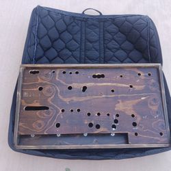 Custom Pedalboard w/ Soft Bag, Power Supply Input, and Guitar Send & Return
