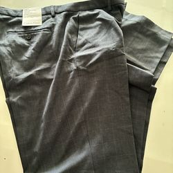 New Calvin Klein plaid suit separate pants men size 34x34