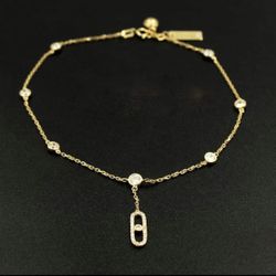 18K Gold Anklet